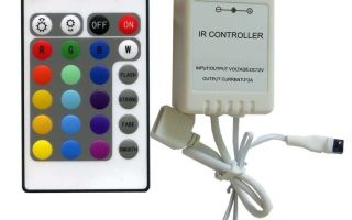 Hvis du har behov fra kontrolleren for LED-stripen og hvilken du velger