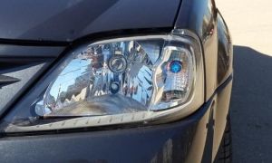 Byttet til lamper i dimensjoner for Renault: første, andre generasjon og restyling