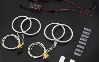 Occhi angelici sul VAZ 2110: installazione e connessione