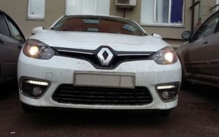 灯管雷诺 Fluence 的变化：说明