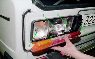 尾灯线 VAZ 2106：如何点亮，如何关闭它