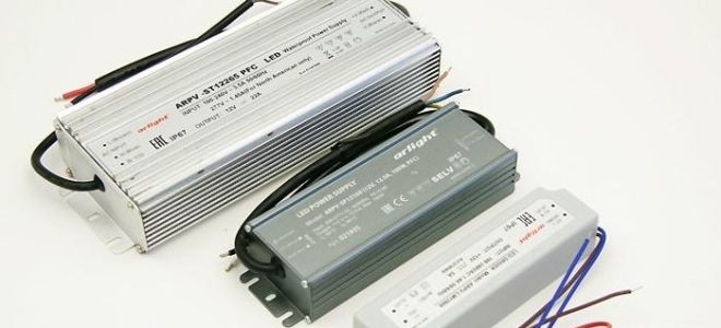 Utvalg på oppbevaringen bak LED-stripen: visning, beregning, diagrammer på lenken