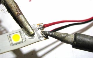 Slik lodder du LED-tape: start på nytt og synder