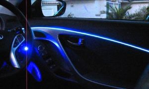 LED-tape for tuning til en bil: hvordan montere den og hvordan