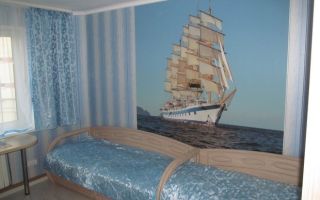 儿童羊群海洋风格的 tavan polyley 上的毽子：滑翔机，预装在模型上