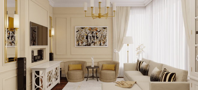 新古典主义 polyleys：时尚的特点、颜色、流行款式