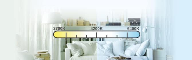 ESL, nhiệt độ ánh sáng