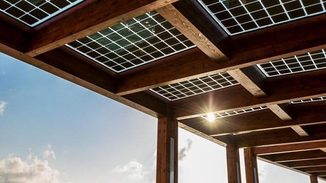 Pannelli solari, curvi