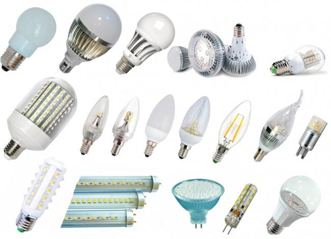 đèn LED, các hình thức
