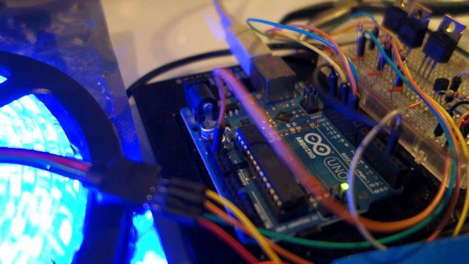LED, arduino
