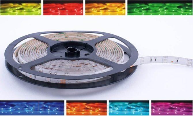 Nastro RGB 5050 e nove specifiche
