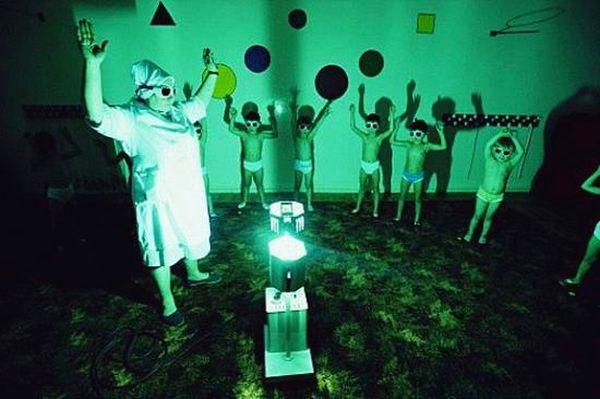 Lampada battericida per la grandine dei bambini