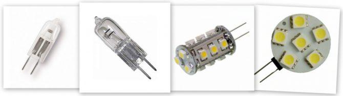 Klumpete med base g4 og tekniske spesifikasjoner