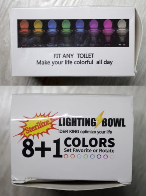 每个马桶 ss 传感器每次移动的照明选择