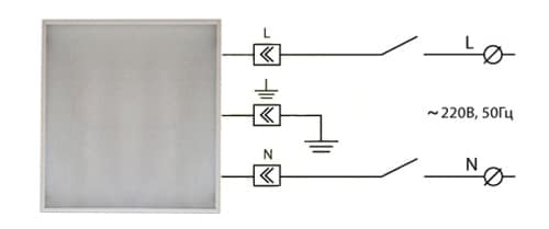 Installazione corretta su una lampada a Tavana Armstrong