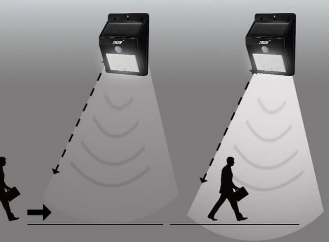 Sensor for lys og bevegelse