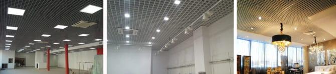 Sử dụng trên raster và đèn chiếu trên tavani nướng trên cùng