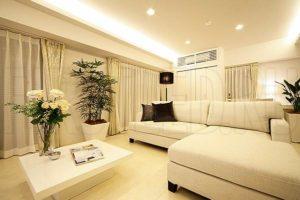 ánh sáng trong căn hộ