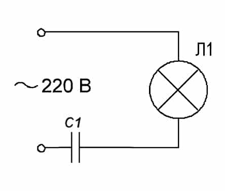 catena, allungando la pancia sulla stampella