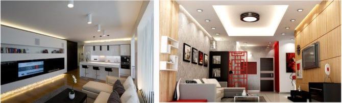 Immagini del modello di plafoniera