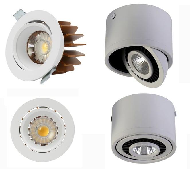 Vgradeni (vociferamente) e montaggio sulla superficie della rotazione del set di apparecchi del corpo