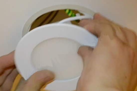 lampada, installazione