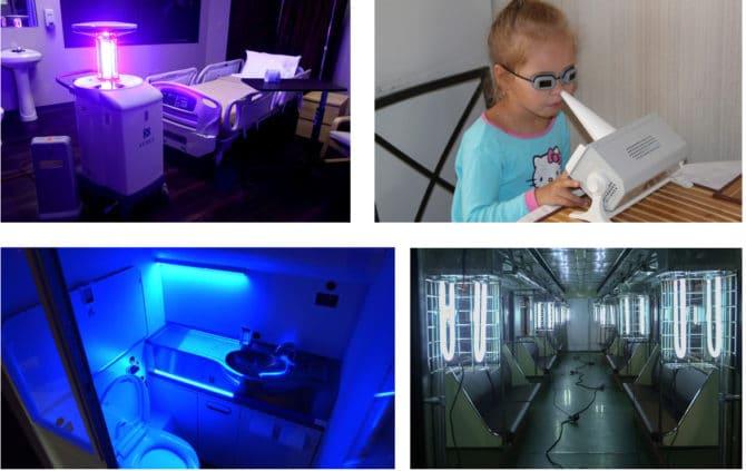 lampada uv per la disinfezione