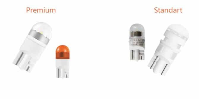 基础 Osram LEDriving w5w