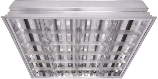 带四个半导体的光栅化发光体和发光体 t8 10 W 600 mm