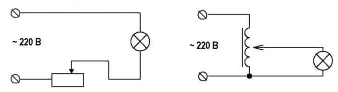 Utilizzare per reostato e autotrasformatore