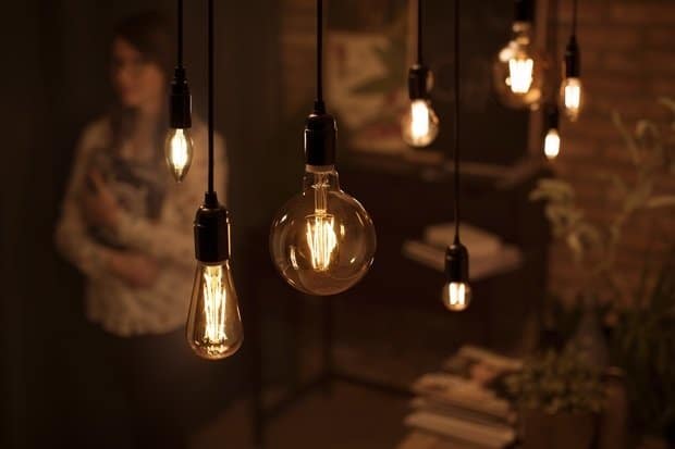 đèn Edison có thể thay đổi độ sáng