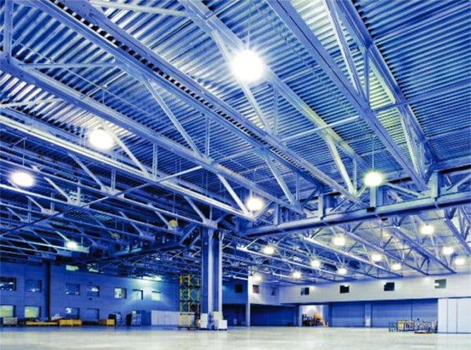 illuminazione sul lavoratore