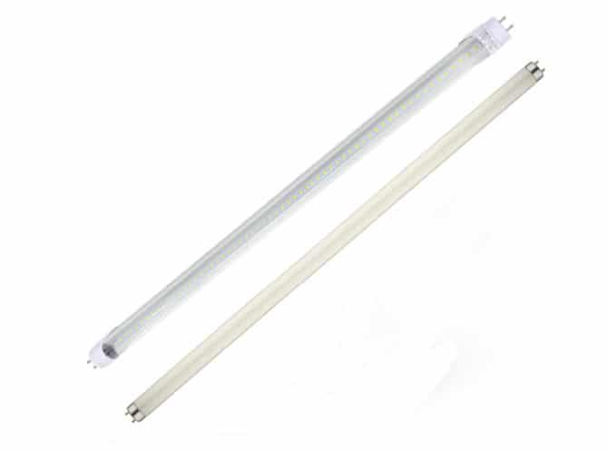 Lampade lineari a LED e fluorescenti