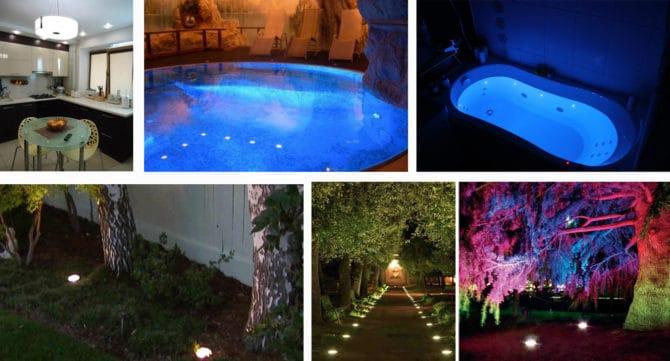 12 volt for belysning og bakgrunnsbelysning