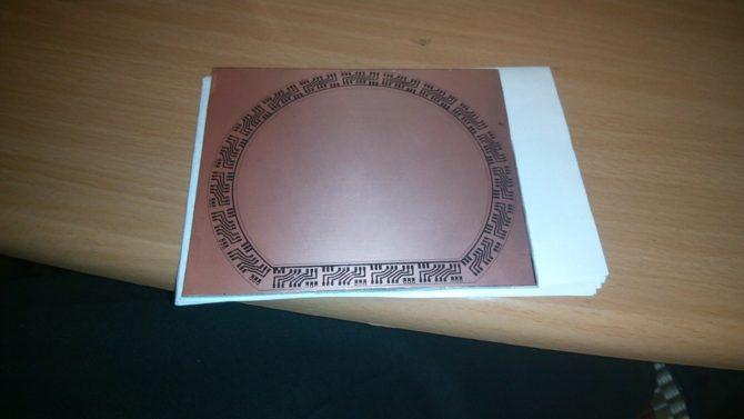 Vẽ để in khăn quàng cổ