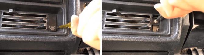 Nỉ trên ốc vít trên PP capaca