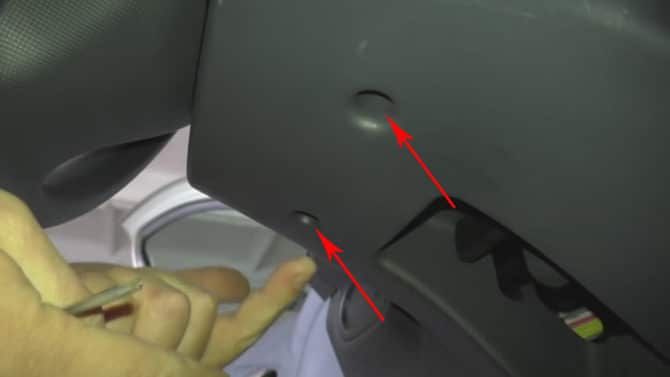 Posizione sull'elica