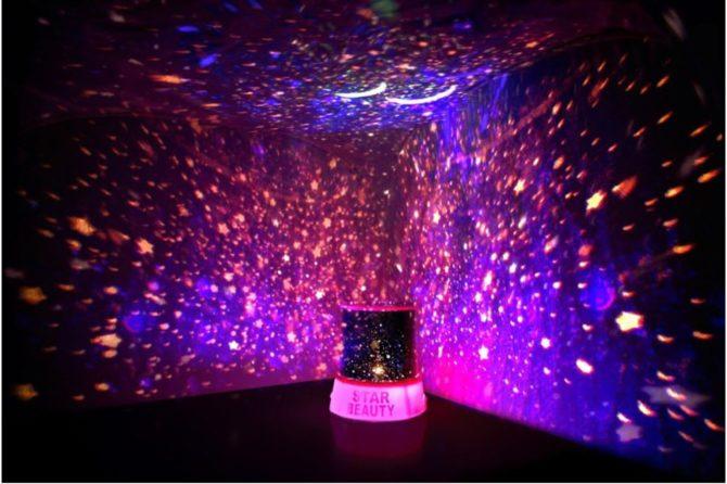 cielo stellato luce notturna