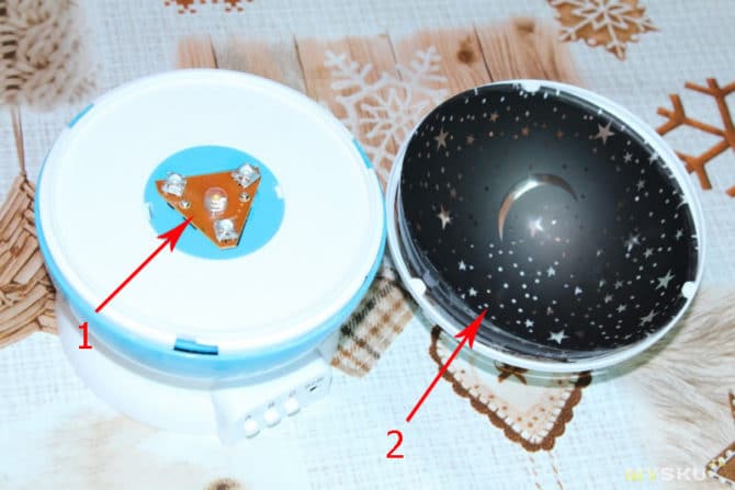 Design notturno Svetlina