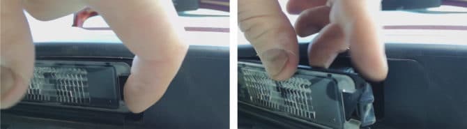 Premahvane sull'illuminatore