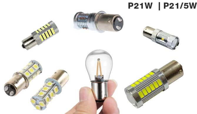 LED P21W e P21/5W
