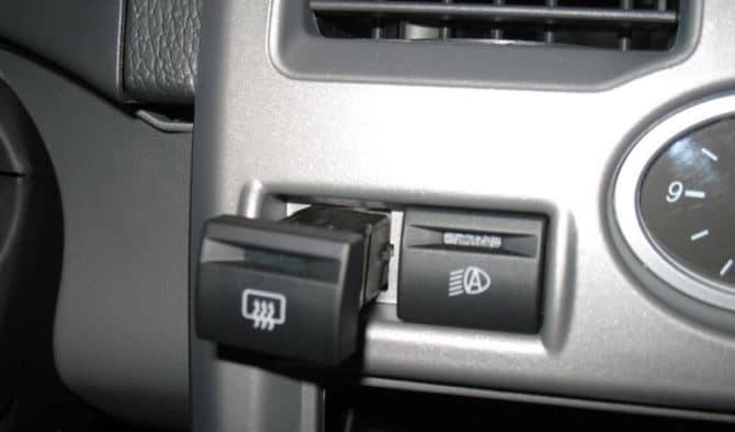 Premahvane su un pulsante per il riscaldamento