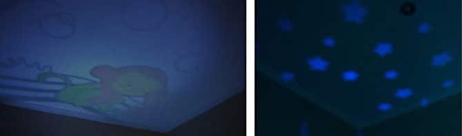 Immagini dal proiettore