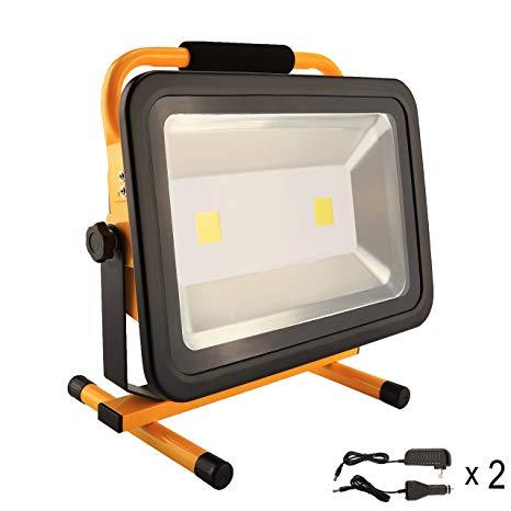 Valutazione su faretto LED a batterie