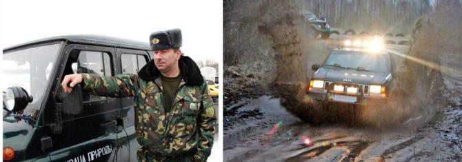 faretto per auto per le professioni