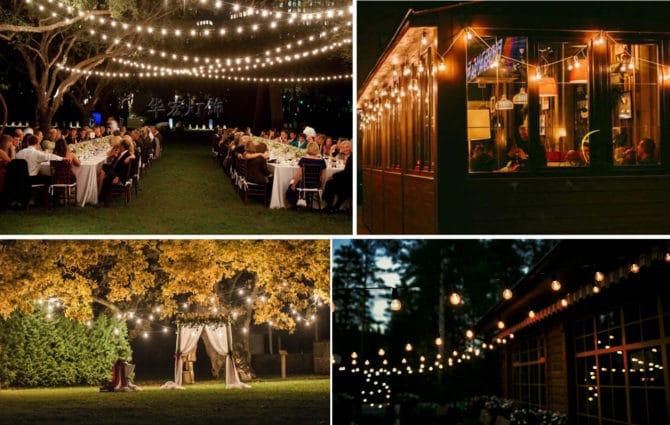 ghirlande nella progettazione del paesaggio