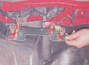 bảng đèn hậu VAZ 2107