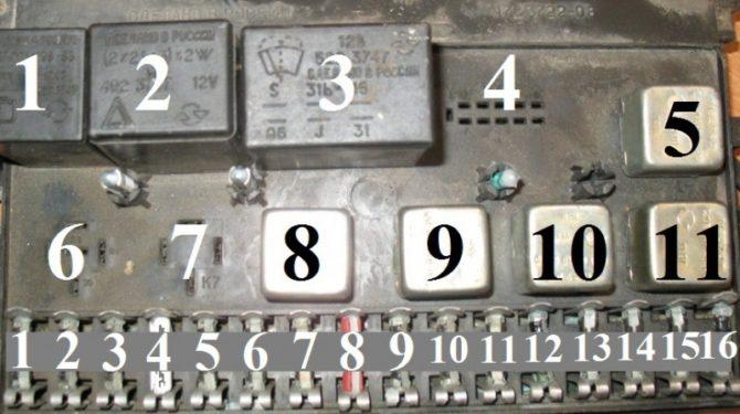 gắn khối VAZ 2109