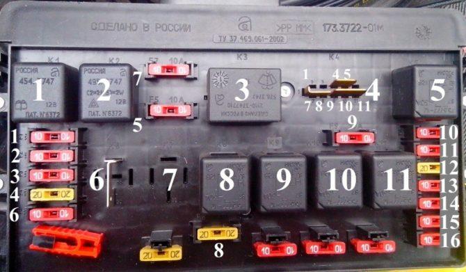 gắn khối VAZ 2109