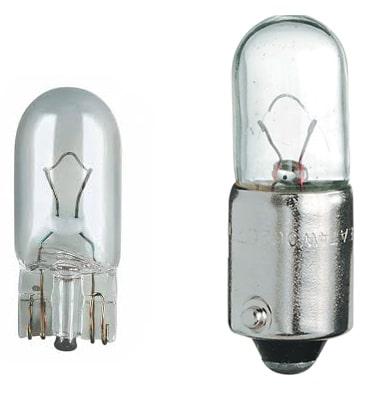 bóng đèn W5W và T4W